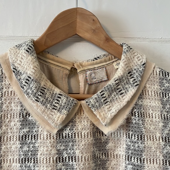 Anthropologie sweater blouse Sz M - Picture 3 of 10